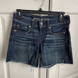 American Eagle | Mid-rise denim shorts